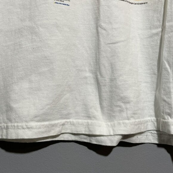 Vintage American Nfb Blind Federation Blindness TShirt Men Sz L Liberty Freedom - Picture 9 of 12